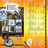 Flyer 9x21cm do Parque em Vila do Conde.